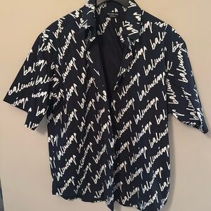 Men’s Balenciaga button up